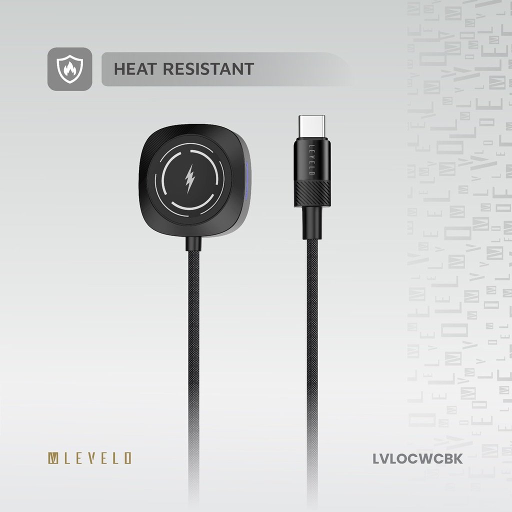 Levelo Otto Type-C Apple Watch Wireless Charger Cable - Image 7
