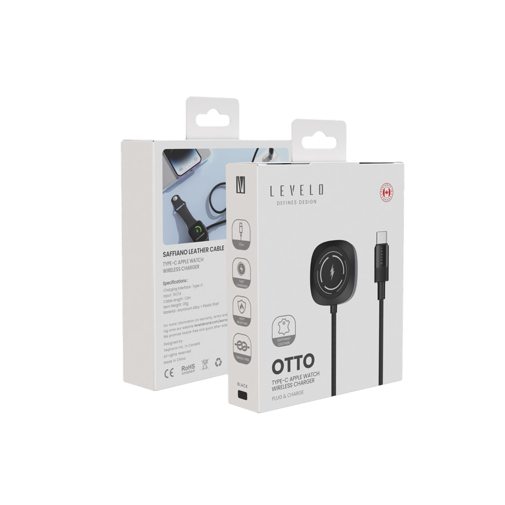 Levelo Otto Type-C Apple Watch Wireless Charger Cable - Image 3