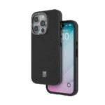 Levelo Ox Carbon Shock-Proof Edges Raised Bezel Case for iPhone 15 Series