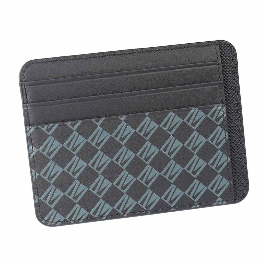 Levelo Tuxedo Monogram Leather Wallet 4 Levelo Tuxedo Monogram Leather Wallet - Image 4