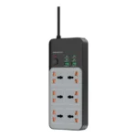 Porodo 3000W | 6AC Universal Power Strip with 6 USB Ports (4C + 2A)
