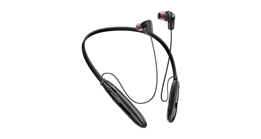 Porodo Blue Wireless Magnetic Neckband Dual Bluetooth Pairing 1 Porodo Blue Wireless Magnetic Neckband Dual Bluetooth Pairing