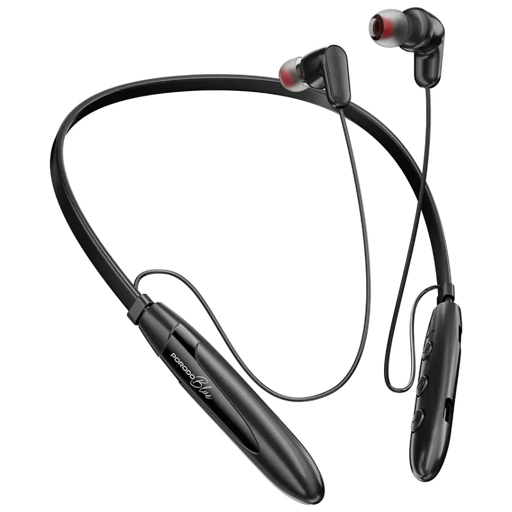 Porodo Blue Wireless Magnetic Neckband Dual Bluetooth Pairing 2 Porodo Blue Wireless Magnetic Neckband Dual Bluetooth Pairing - Image 2