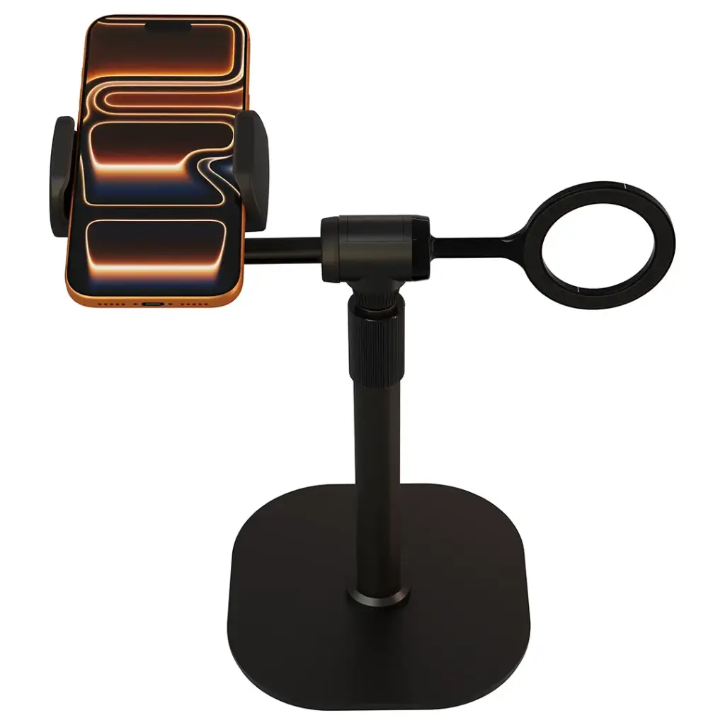 Porodo Evostand 360° Dual Rotating Phone Holder with Anti-Slip Base 4 Porodo Evostand 360° Dual Rotating Phone Holder with Anti-Slip Base - Image 4