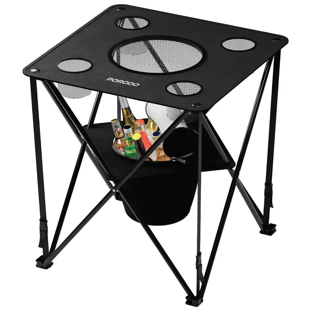 Porodo Lifestyle Outdoor Companion Foldable Camping Table 2 Porodo Lifestyle Outdoor Companion Foldable Camping Table - Image 2