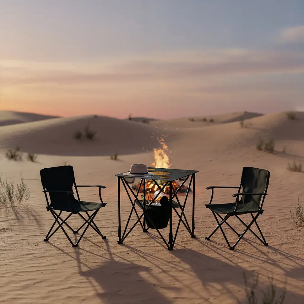 Porodo Lifestyle Outdoor Companion Foldable Camping Table 6 Porodo Lifestyle Outdoor Companion Foldable Camping Table - Image 6