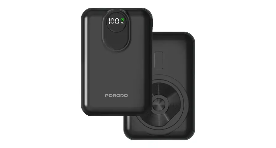 Porodo Magnex 20000mAh MagSafe Power Bank with USB-C & Lightning Port 1 Porodo Magnex 20000mAh MagSafe Power Bank with USB-C & Lightning Port