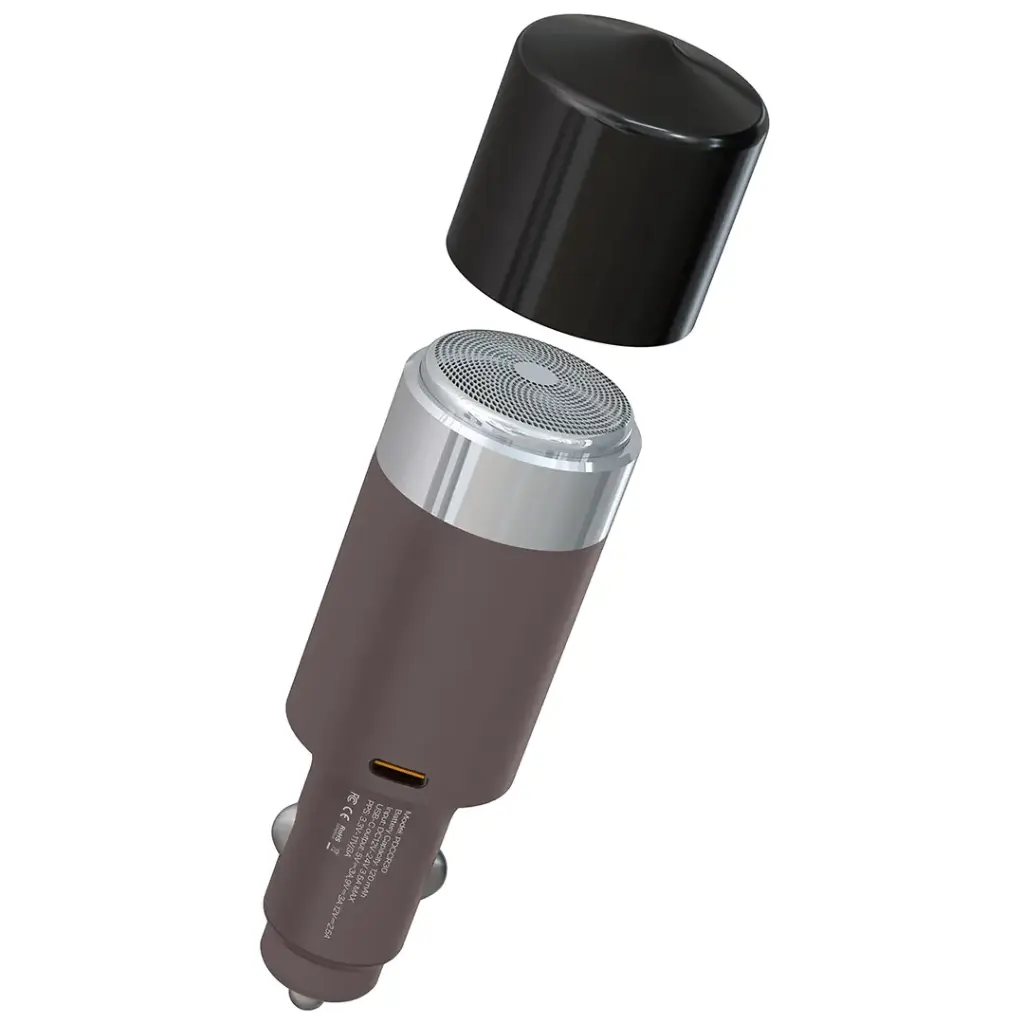 Porodo Shave N Drive Multi-Function Car Charger with Shaver Head 3 Porodo Shave N Drive Multi-Function Car Charger with Shaver Head - Image 3