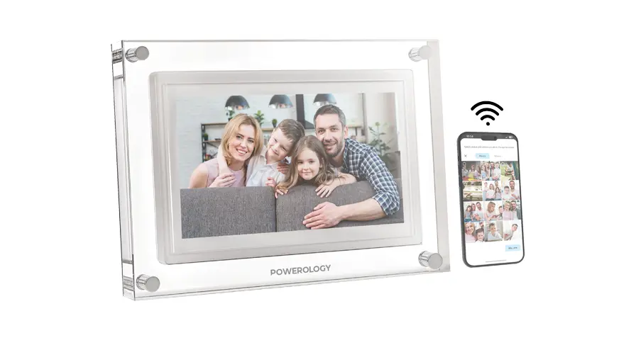 Powerology 10'' Smart Frame Digital Photo Display 1 Powerology 10'' Smart Frame Digital Photo Display