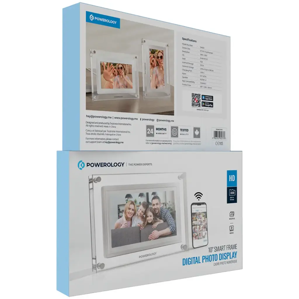 Powerology 10'' Smart Frame Digital Photo Display 3 Powerology 10'' Smart Frame Digital Photo Display - Image 3