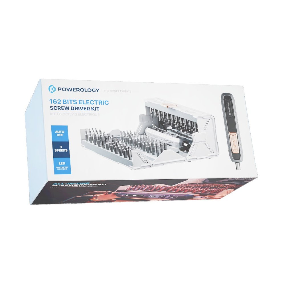 Powerology 162 Bits Electric Screwdriver Kit 5 Powerology 162 Bits Electric Screwdriver Kit - Image 5