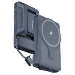 Powerology 5000mAh Power Bank With Magnetic Wireless Charger Car Mount