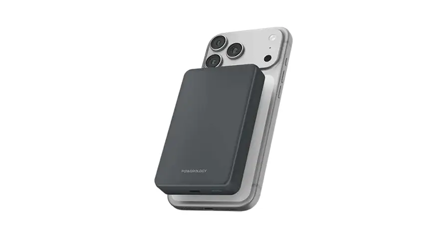Powerology Blanc25 10000mAh MagSafe Power Bank 1 Powerology Blanc25 10000mAh MagSafe Power Bank