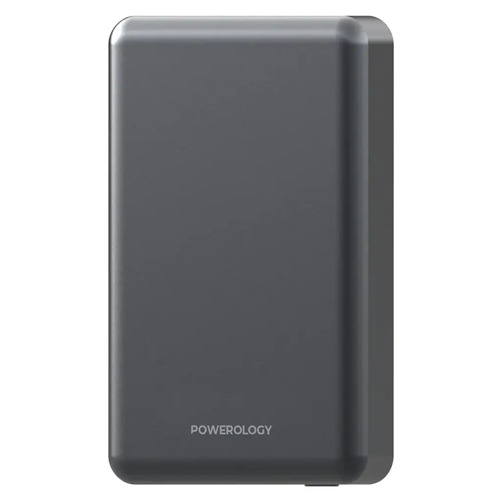 Powerology Blanc25 10000mAh MagSafe Power Bank 4 Powerology Blanc25 10000mAh MagSafe Power Bank - Image 4