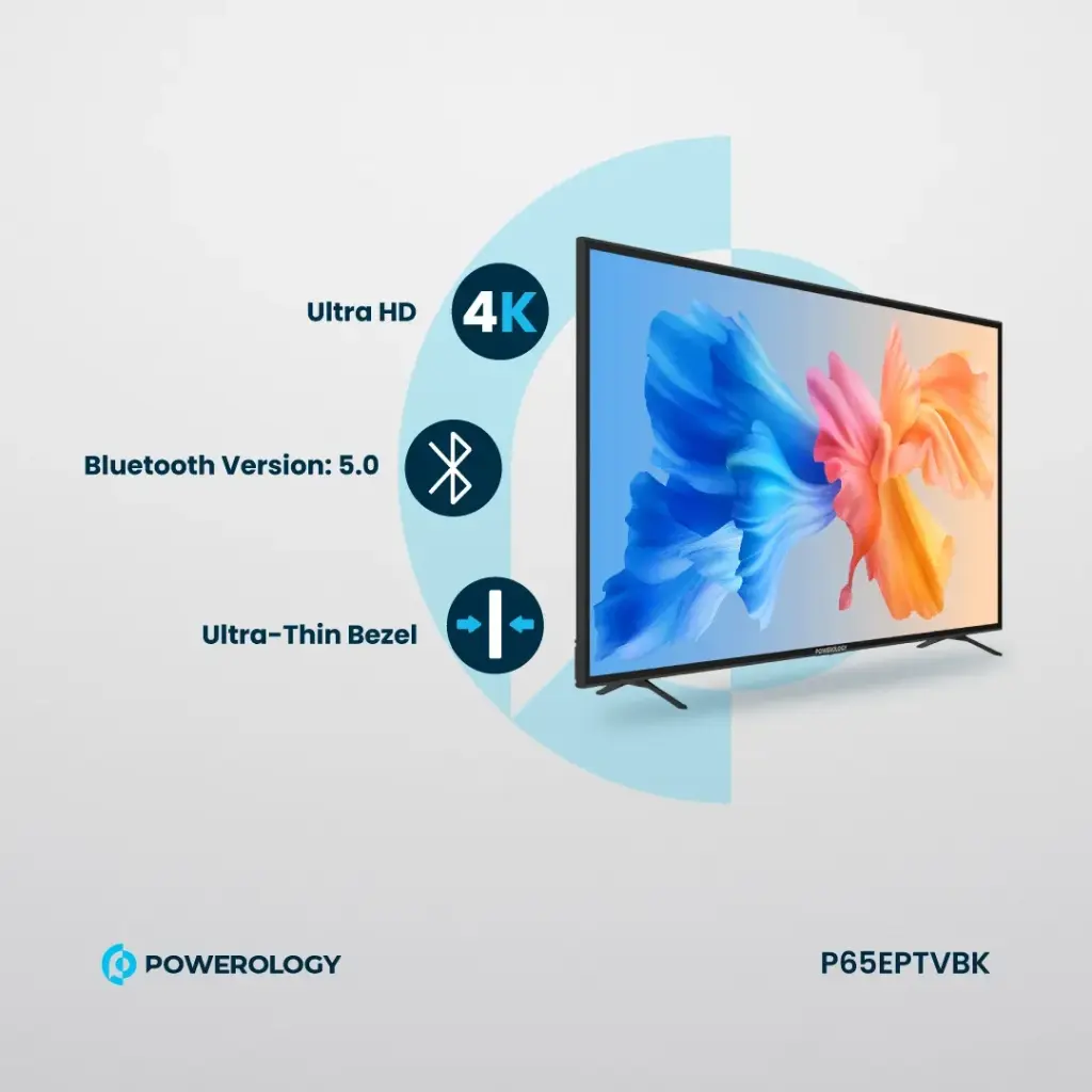 Powerology Break-Proof Android Smart TV 65" 3 Powerology Break-Proof Android Smart TV 65" - Image 3