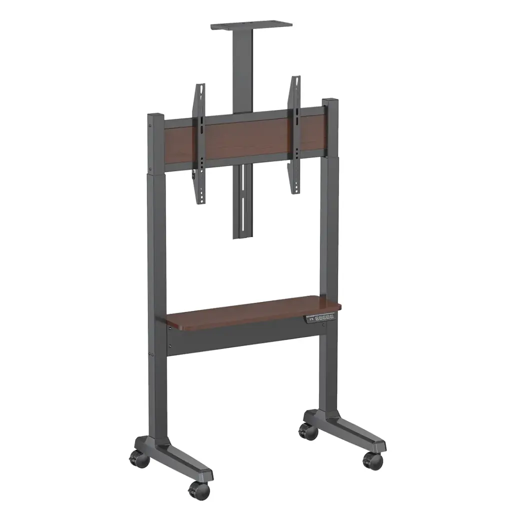 Powerology Electric TV Stand with Vertical Height Adjustment 2 Powerology Electric TV Stand with Vertical Height Adjustment - Image 2