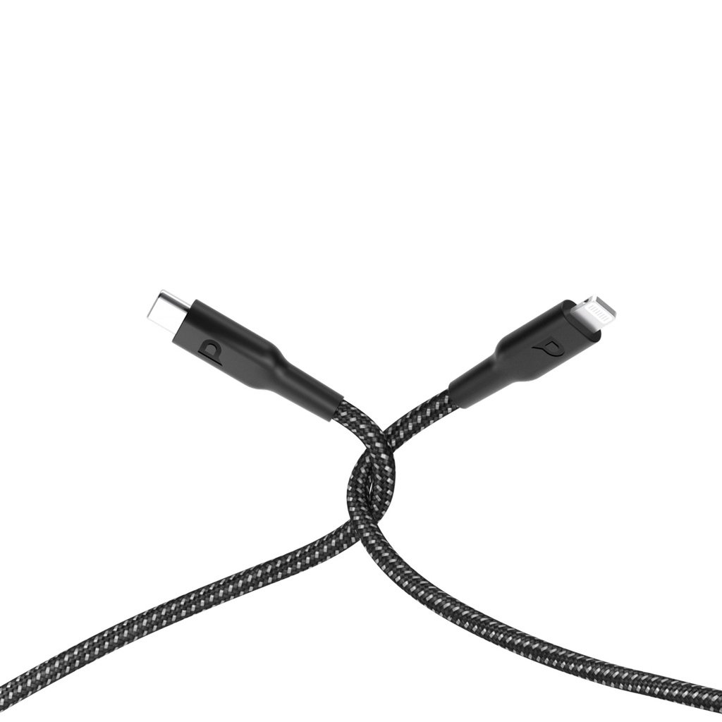 Powerology New Braided Type-C to Lightning Cable 2M PD 60W - Image 2