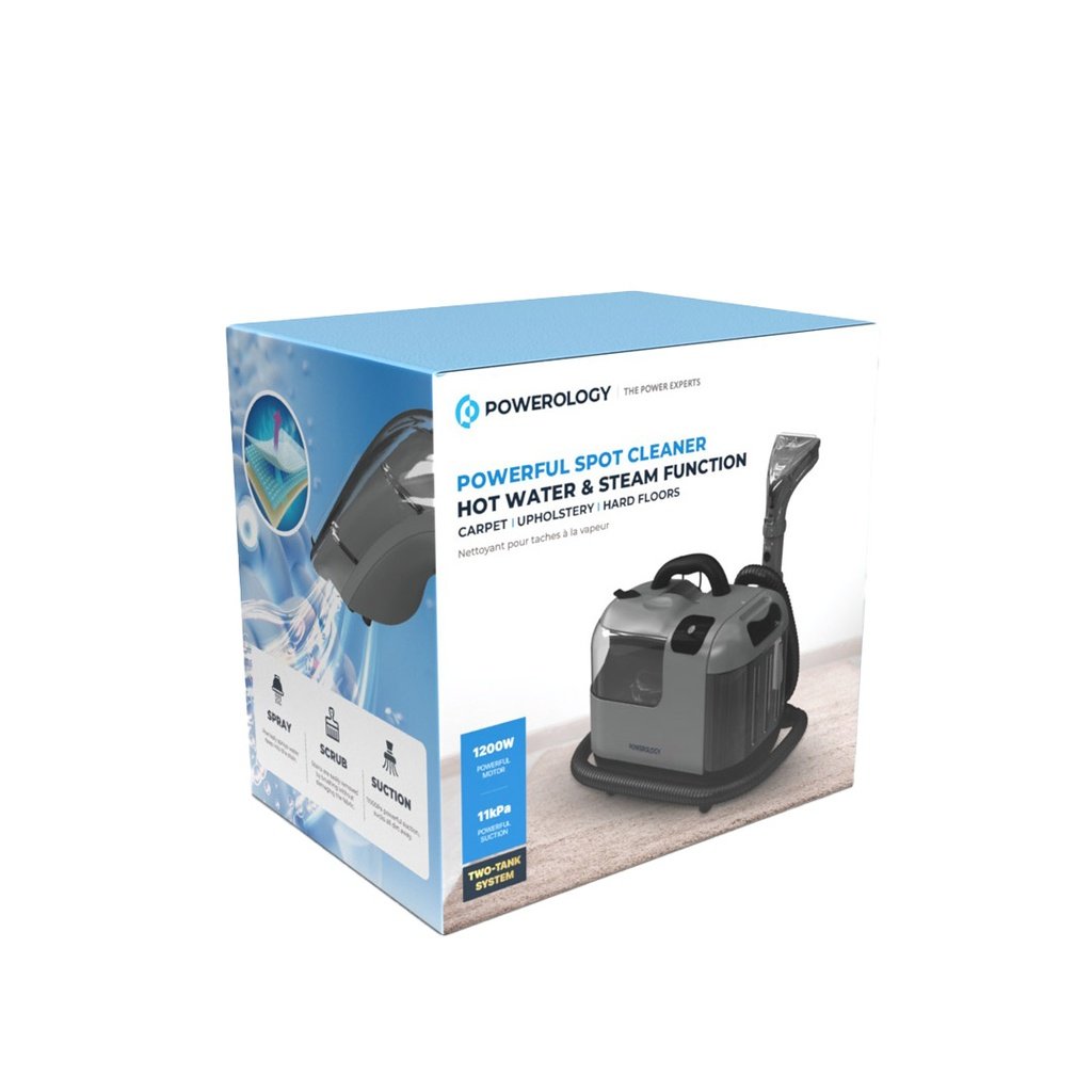 Powerology Powerful Spot & Stain Cleaner Hot Water & Steam Function 4 Powerology Powerful Spot & Stain Cleaner Hot Water & Steam Function - Image 4