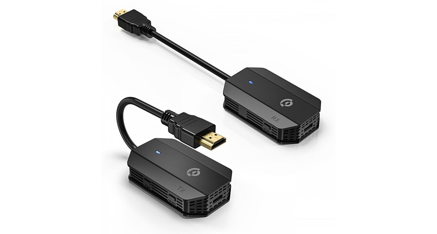 Powerology Wireless HDMI Mirroring Adaptor Pair with USB-C Cable Full HD 1080P 1 Powerology Wireless HDMI Mirroring Adaptor Pair with USB-C Cable Full HD 1080P