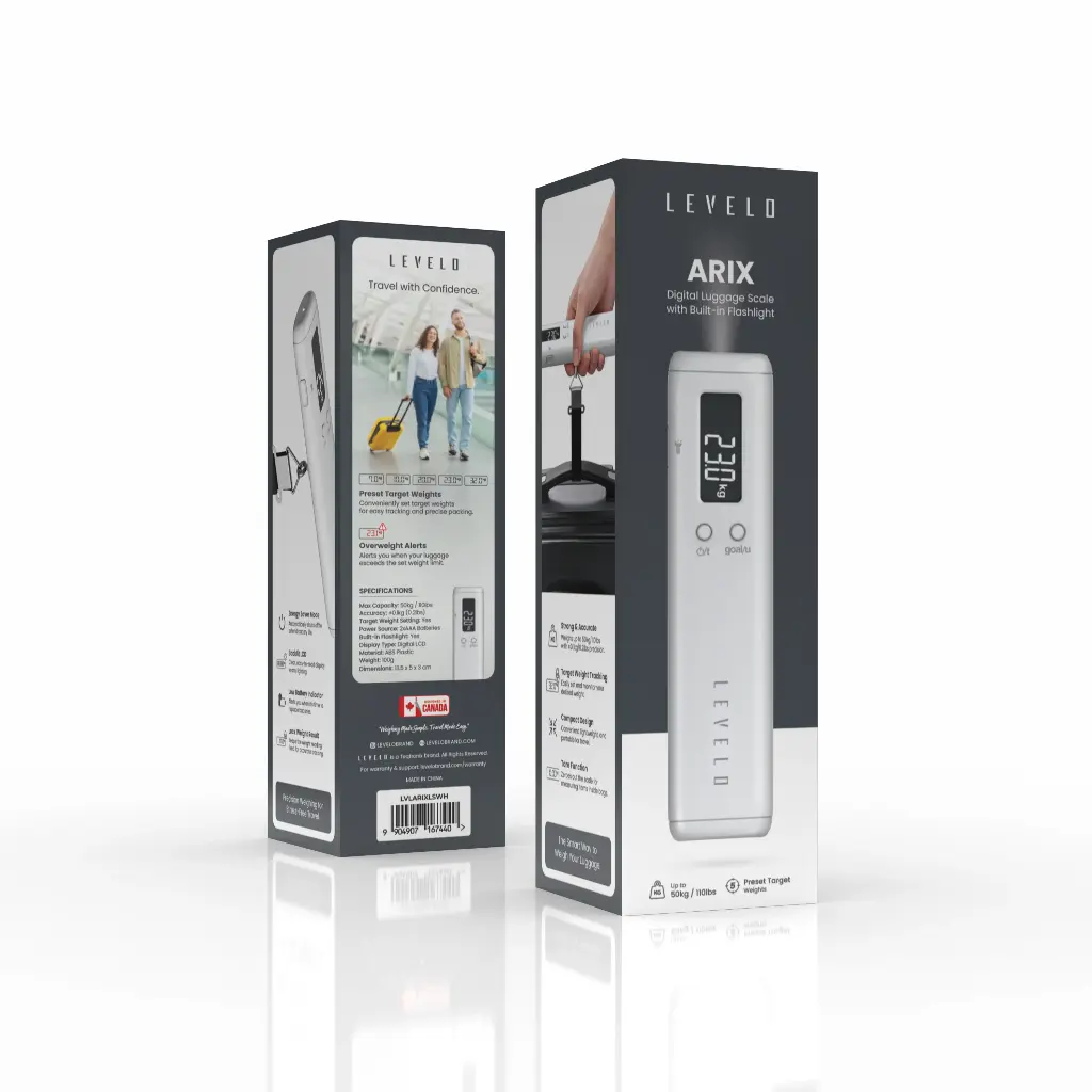 Levelo ARIX Digital Luggage Scale 5 Levelo ARIX Digital Luggage Scale - Image 5