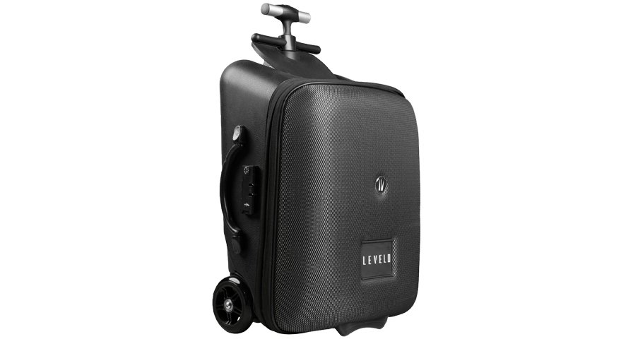 Levelo Horizon 20" Travel Luggage With Child-Seat & Trolley 1 Levelo Horizon 20" Travel Luggage With Child-Seat & Trolley