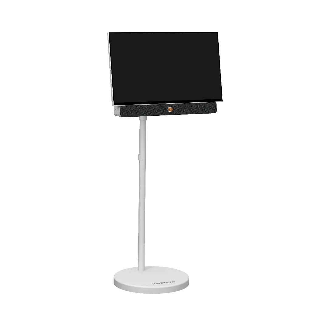 POWEROLOGY CYPRES PORTABLE TV STAND WITH WHEELS 4 POWEROLOGY CYPRES PORTABLE TV STAND WITH WHEELS - Image 4
