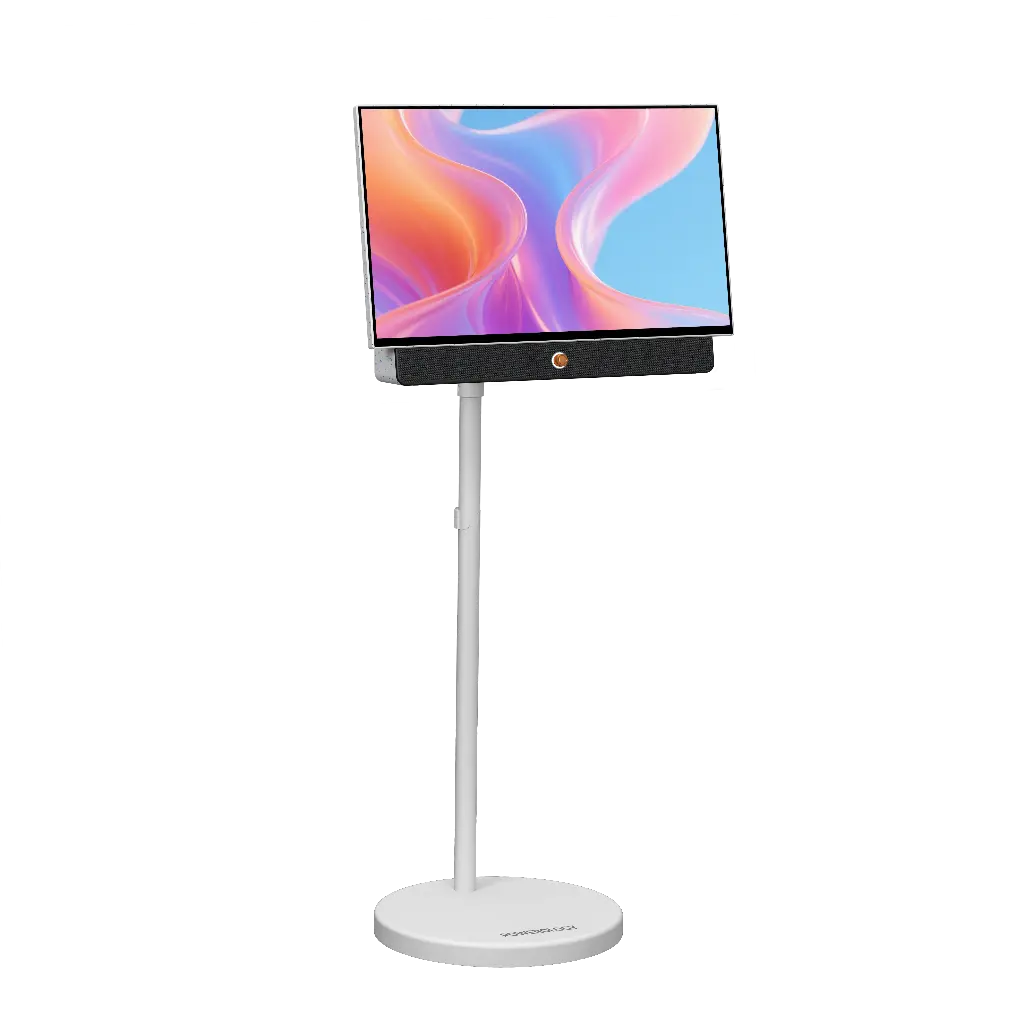 POWEROLOGY CYPRES PORTABLE TV STAND WITH WHEELS 3 POWEROLOGY CYPRES PORTABLE TV STAND WITH WHEELS - Image 3