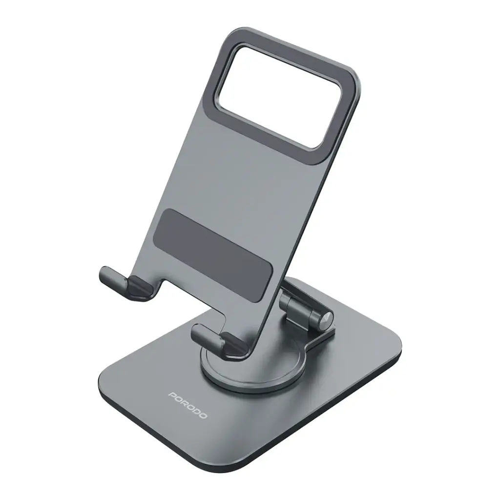 Porodo Aluminum Stand Mobile & Tablet 2 Porodo Aluminum Stand Mobile & Tablet - Image 2