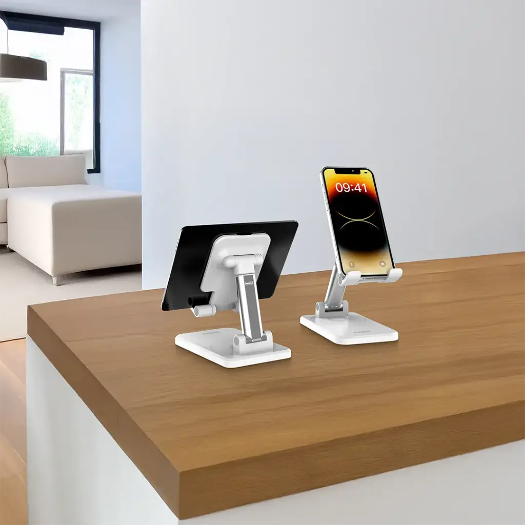 Porodo Desktop Phone & Tablet Stand with Adjustable Telescopic Rod 7 Porodo Desktop Phone & Tablet Stand with Adjustable Telescopic Rod - Image 7