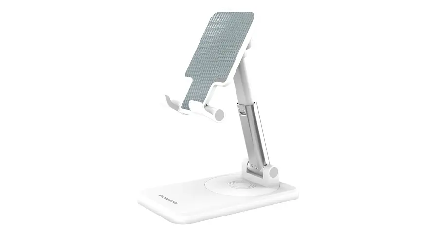 Porodo Desktop Phone & Tablet Stand with Adjustable Telescopic Rod 1 Porodo Desktop Phone & Tablet Stand with Adjustable Telescopic Rod