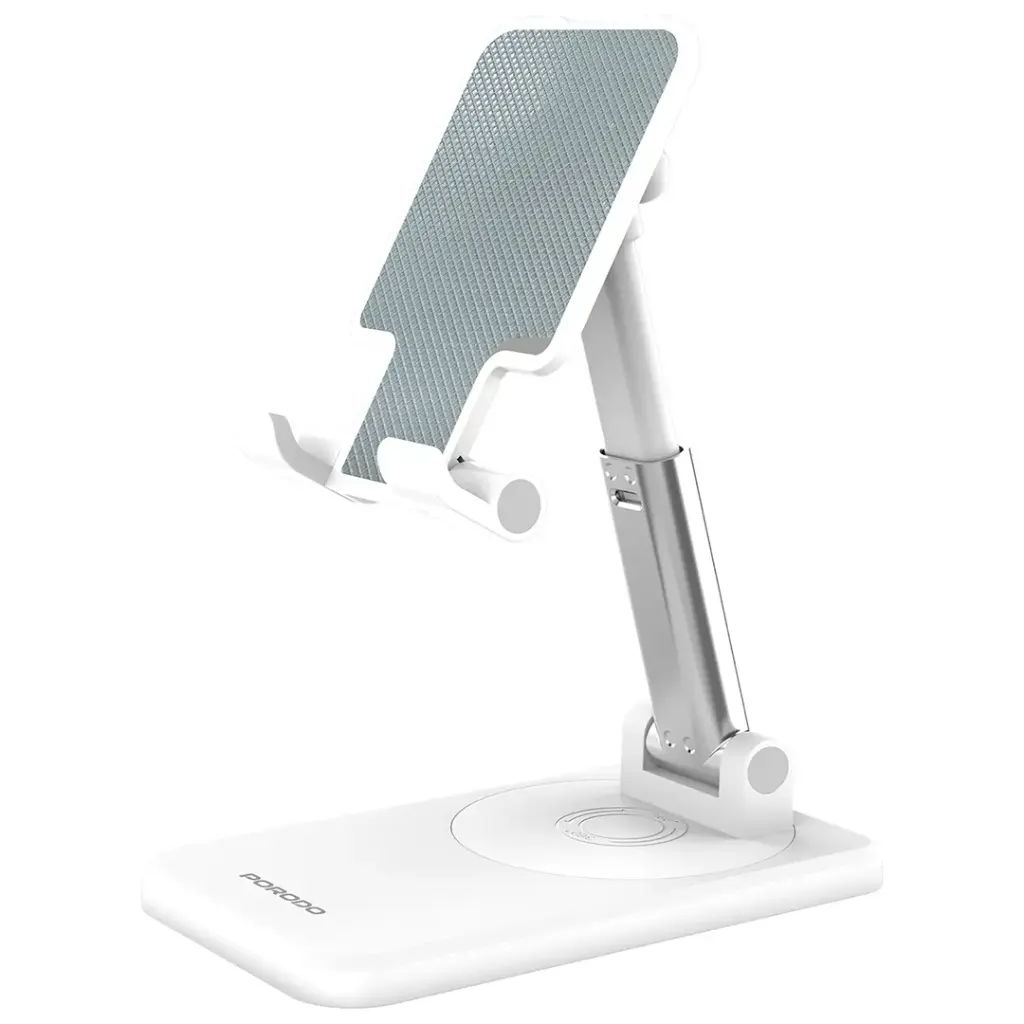 Porodo Desktop Phone & Tablet Stand with Adjustable Telescopic Rod 2 Porodo Desktop Phone & Tablet Stand with Adjustable Telescopic Rod - Image 2