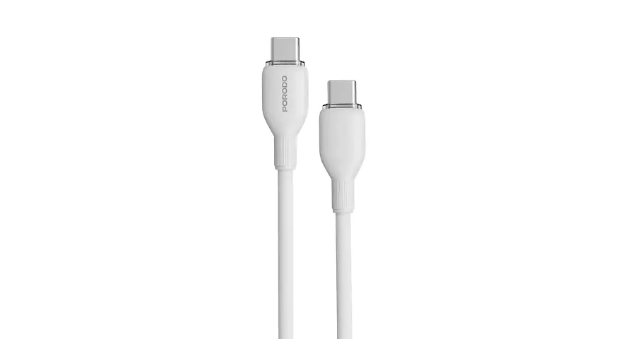 Porodo USB-C to USB-C Fast Charging & Data Cable 1 Porodo USB-C to USB-C Fast Charging & Data Cable