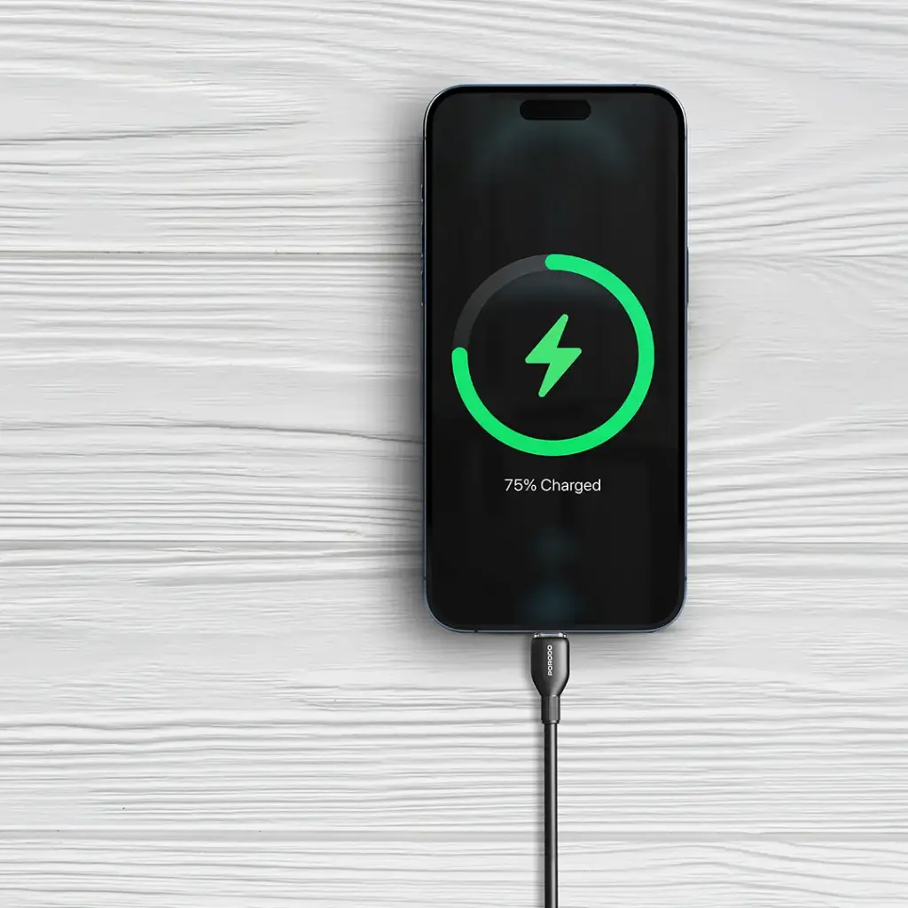 Porodo USB-C to USB-C Fast Charging & Data Cable 5 Porodo USB-C to USB-C Fast Charging & Data Cable - Image 5