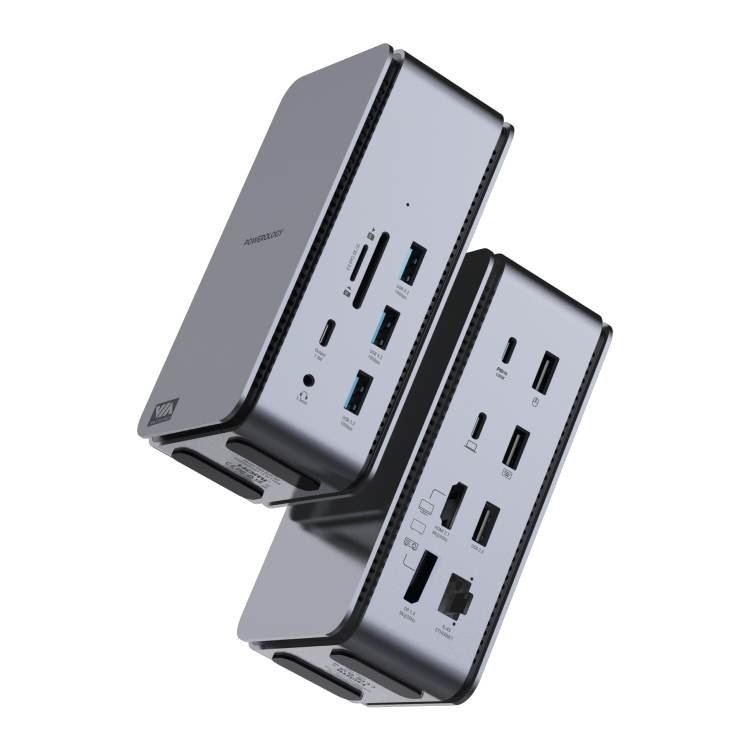 Powerology 15 in 1 Dual Dock Station 3 Powerology 15 in 1 Dual Dock Station - Image 3