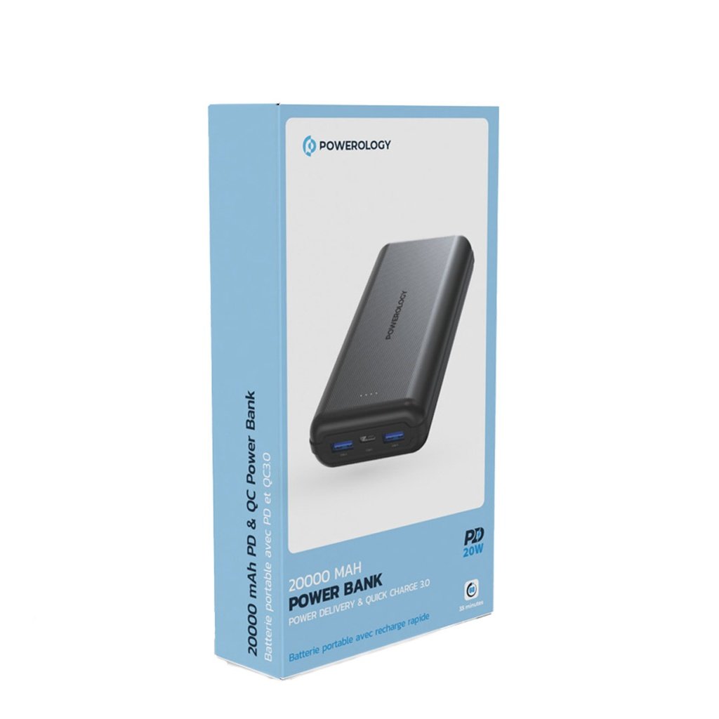 Powerology 20000mAh PD & QC Power Bank 5 Powerology 20000mAh PD & QC Power Bank - Image 5