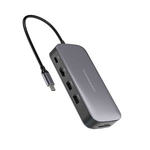 Powerology 256 GB USB-C Hub & SSD Drive All-in-one Connectivity & Storage PD 100W 2 Powerology 256 GB USB-C Hub & SSD Drive All-in-one Connectivity & Storage PD 100W - Image 2