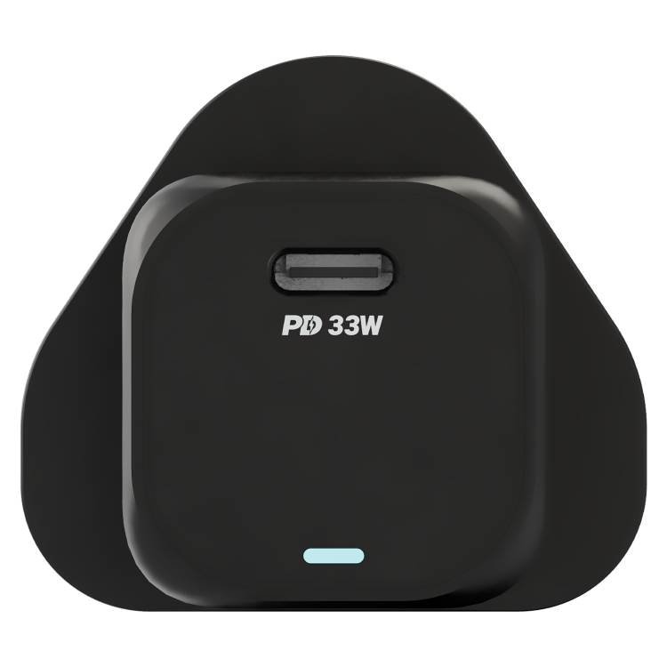 Powerology 33W GaN PD Charger with Type-C to Lightning 1.2m Cable 3 Powerology 33W GaN PD Charger with Type-C to Lightning 1.2m Cable - Image 3