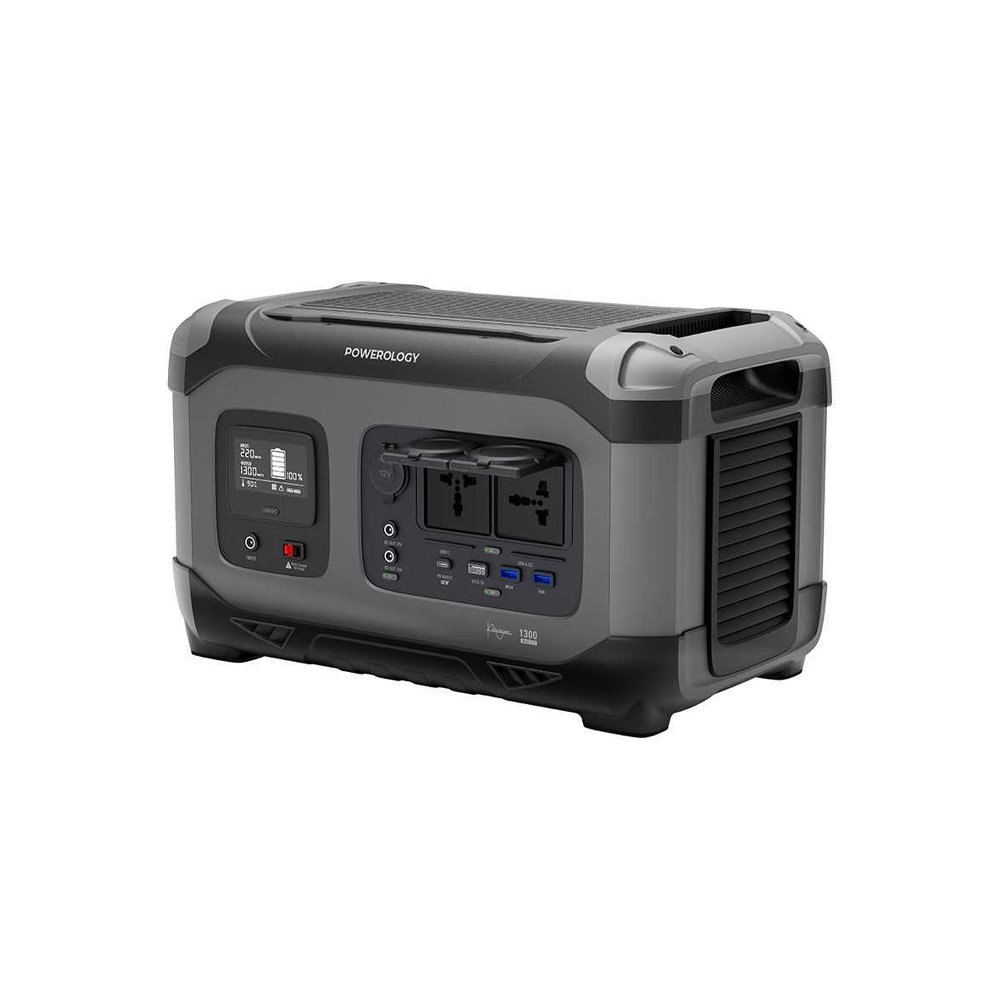 Powerology 392000mAh 1300W Portable Power Generator PD 60W 1 Powerology 392000mAh 1300W Portable Power Generator PD 60W