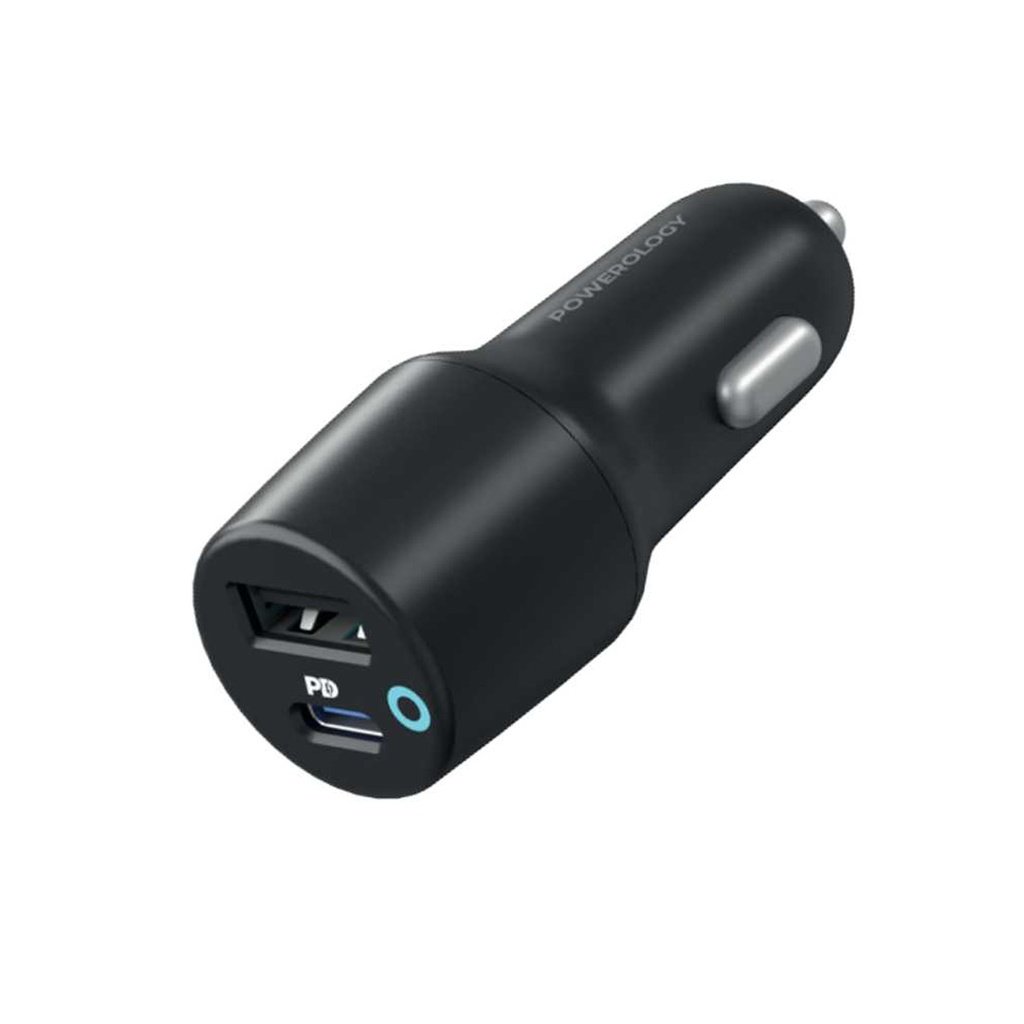 Powerology 47W Ultra-Quick Car Charger 1 Powerology 47W Ultra-Quick Car Charger