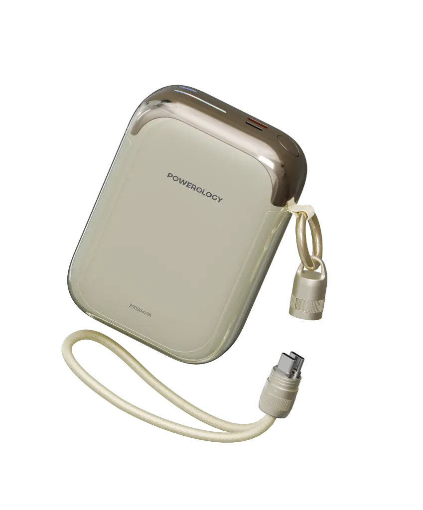 Powerology Bahamas 20000mAh with PD22.5W Type C & 20W Lightning Input and Output 1 Powerology Bahamas 20000mAh with PD22.5W Type C & 20W Lightning Input and Output
