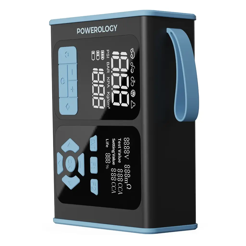 Powerology Jump Starter, Air Inflator & OBD II Car Fault Diagnosis Tool - Black/Blue 3 Powerology Jump Starter, Air Inflator & OBD II Car Fault Diagnosis Tool - Black/Blue - Image 3