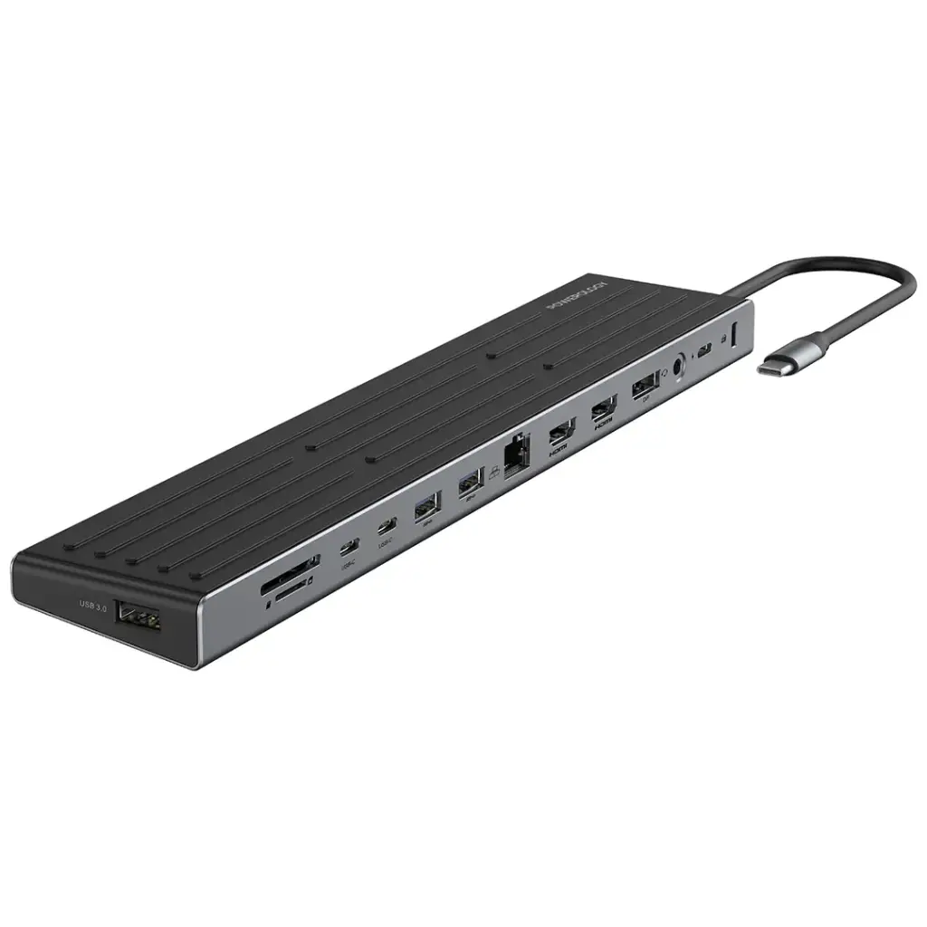 Powerology Nexis 13-in-1 Multi-Display USB-C Hub & Laptop Stand 3 Powerology Nexis 13-in-1 Multi-Display USB-C Hub & Laptop Stand - Image 3