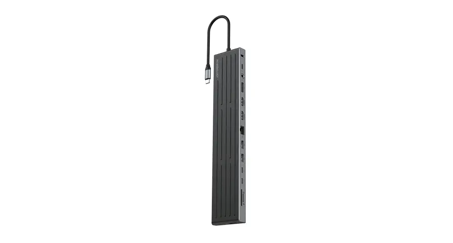 Powerology Nexis 13-in-1 Multi-Display USB-C Hub & Laptop Stand 1 Powerology Nexis 13-in-1 Multi-Display USB-C Hub & Laptop Stand
