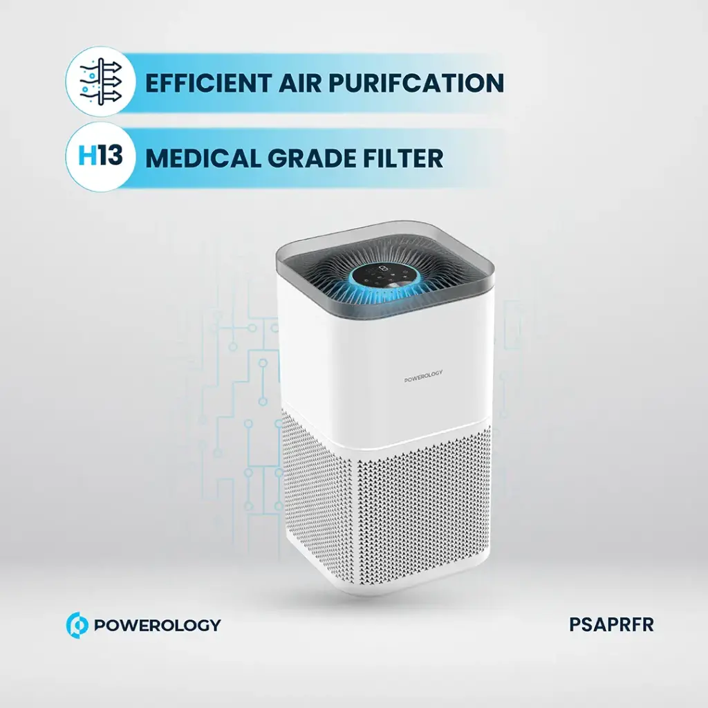 Powerology Smart Air Purifier Eliminate Odor & Smoke 6 Powerology Smart Air Purifier Eliminate Odor & Smoke - Image 6