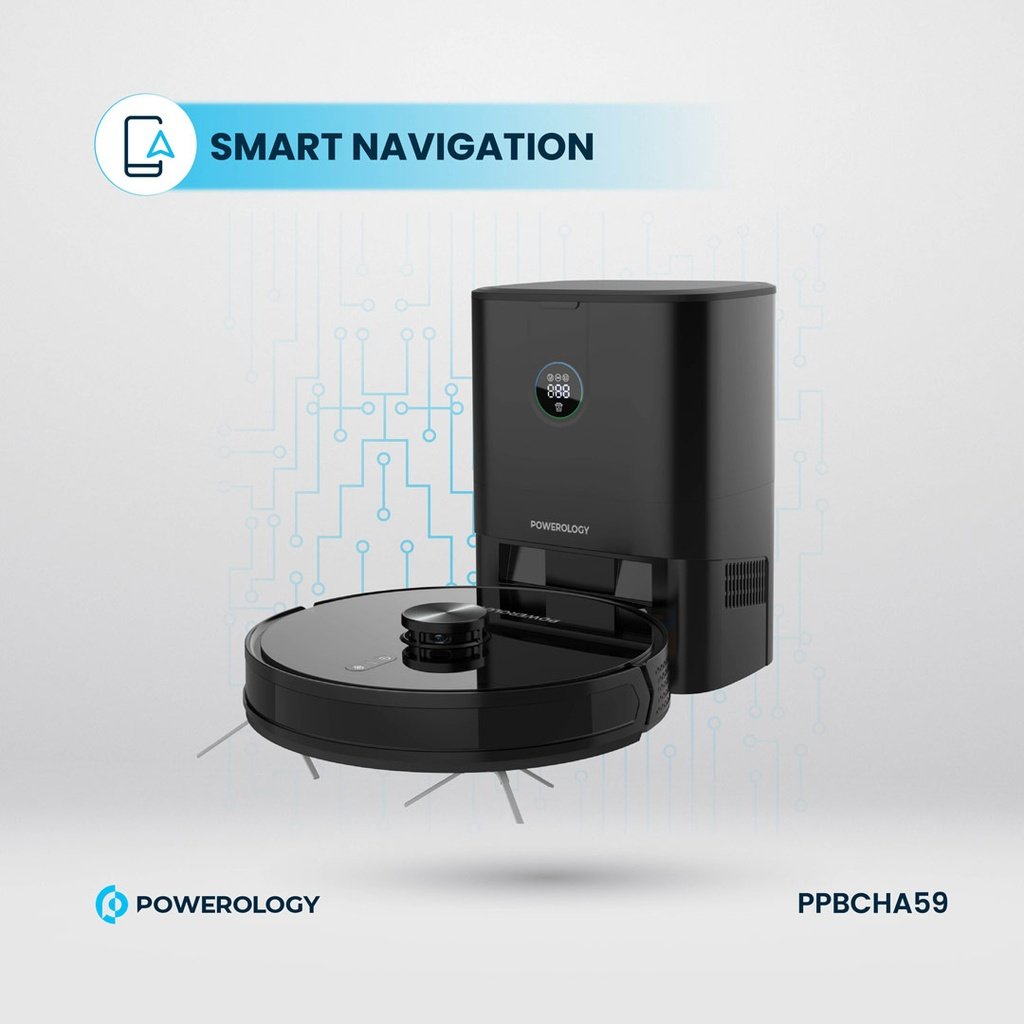 Powerology Smart Station Robot Vacuum & Mop 6 Powerology Smart Station Robot Vacuum & Mop - Image 6