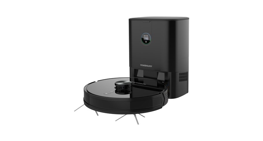 Powerology Smart Station Robot Vacuum & Mop 1 Powerology Smart Station Robot Vacuum & Mop