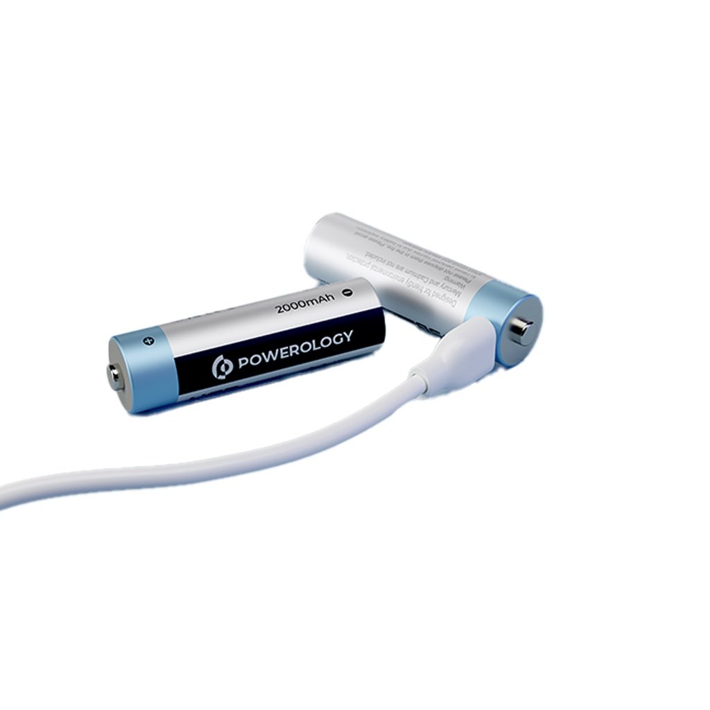 Powerology USB-C Rechargeable Lithium-Ion AA Battery 3 Powerology USB-C Rechargeable Lithium-Ion AA Battery - Image 3