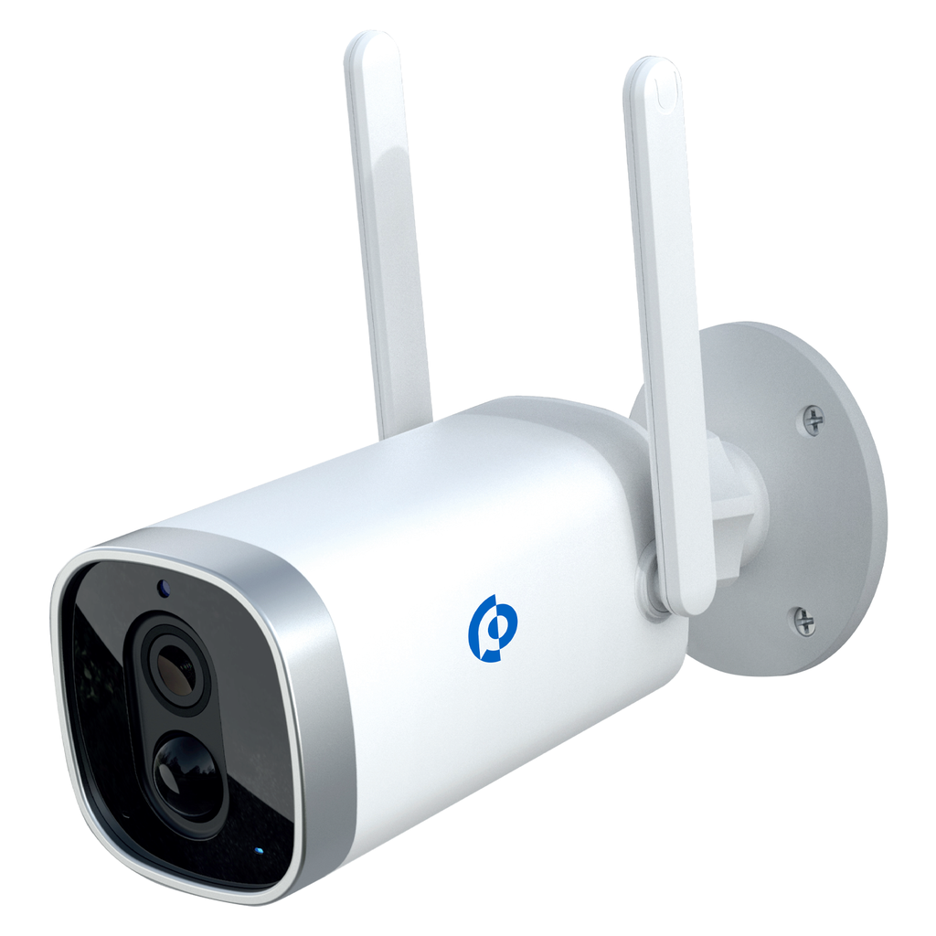 Powerology Wireless Outdoor Camera With Solar Panel 1 Powerology Wireless Outdoor Camera With Solar Panel