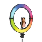 Green Lion 18-inch Foldable Ring Light - Black