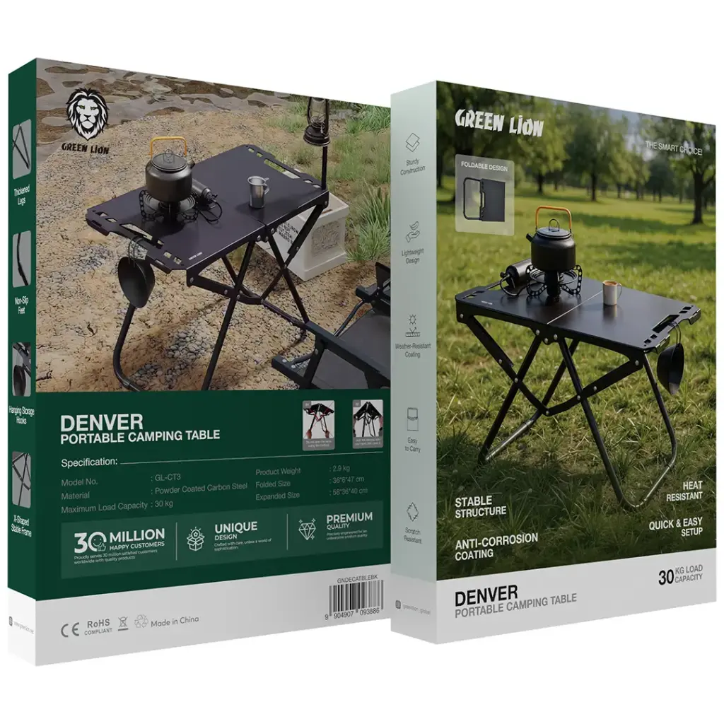 Green Lion Denver Portable Camping Table 4 Green Lion Denver Portable Camping Table - Image 4